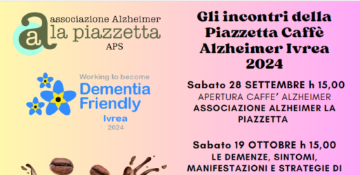 Incontri Caffè Alzheimer 2024